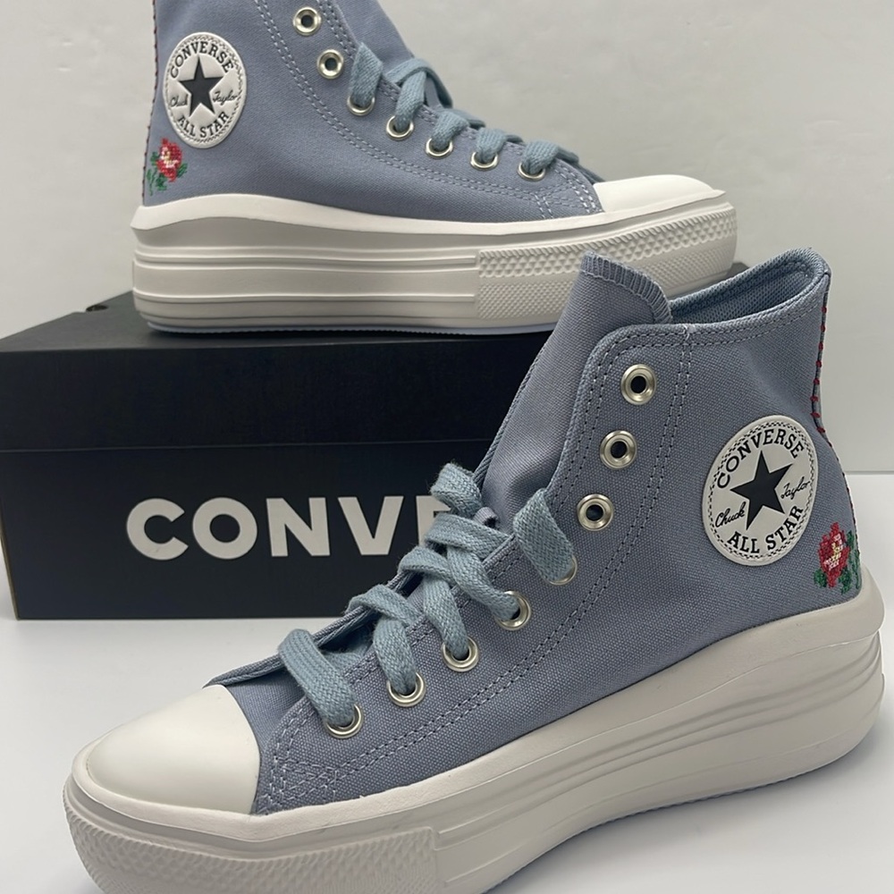Converse WMNS High-Top Platform Sneakers A12571C
CTAS MOVE HI
WET STONE/WET STON - Picture 15 of 16